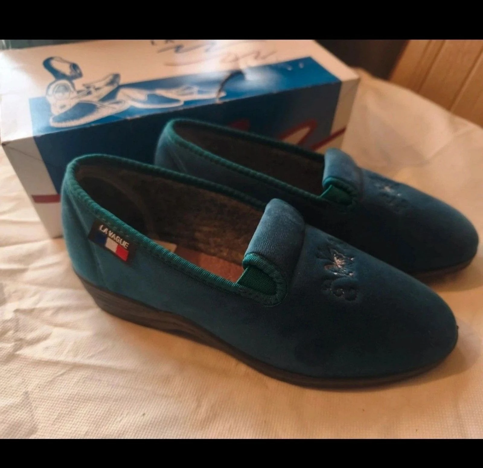 Zapatillas de casa La Vague - Nuevas - Talla 36 - Hechas en Francia – photo 14
